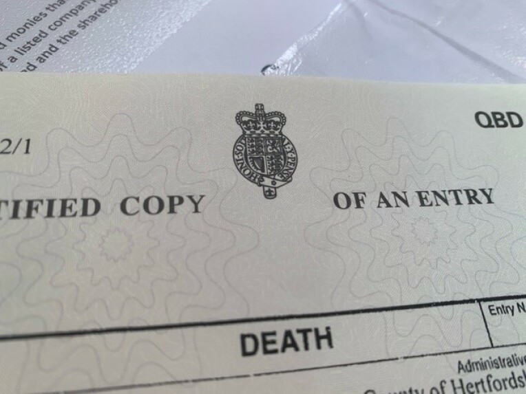 Death Cert 2